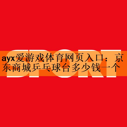 京东商城乒乓球台多少钱一个